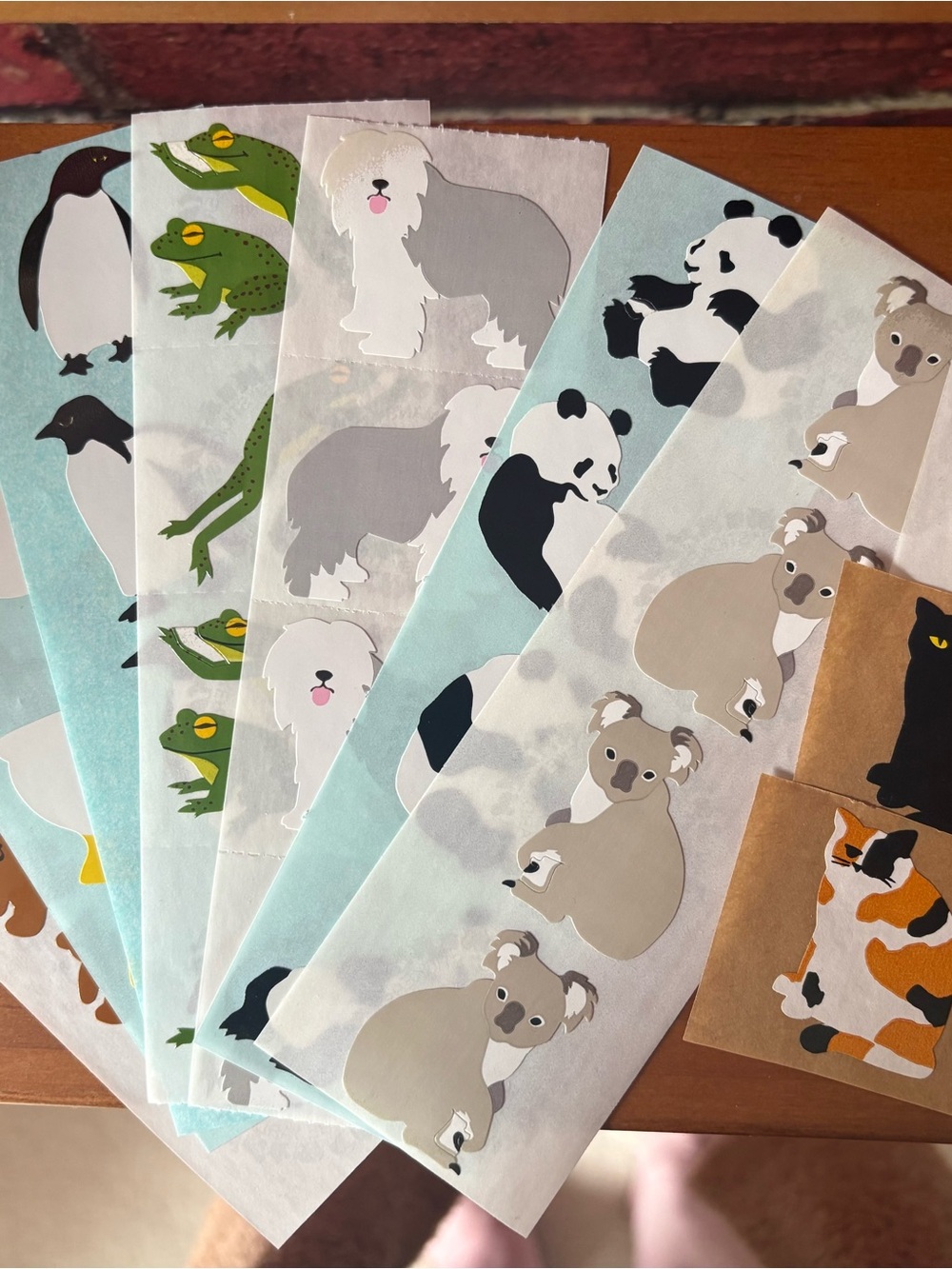 Mrs Grossman vintage 80’s animal Sticker Sheets
